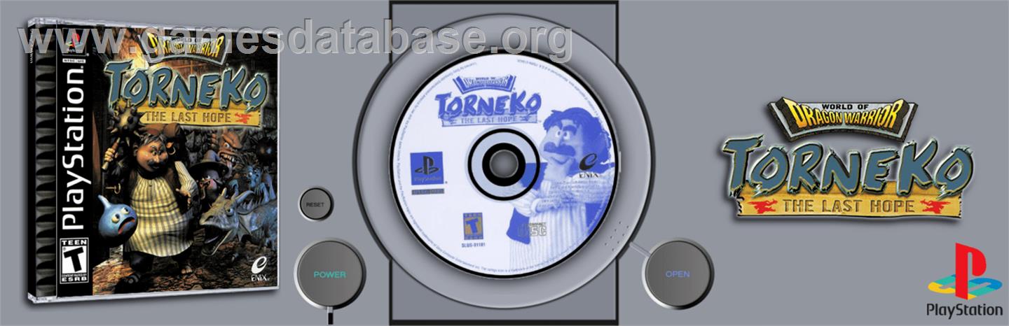 World of Dragon Warrior: Torneko: The Last Hope - Sony Playstation - Artwork - Marquee