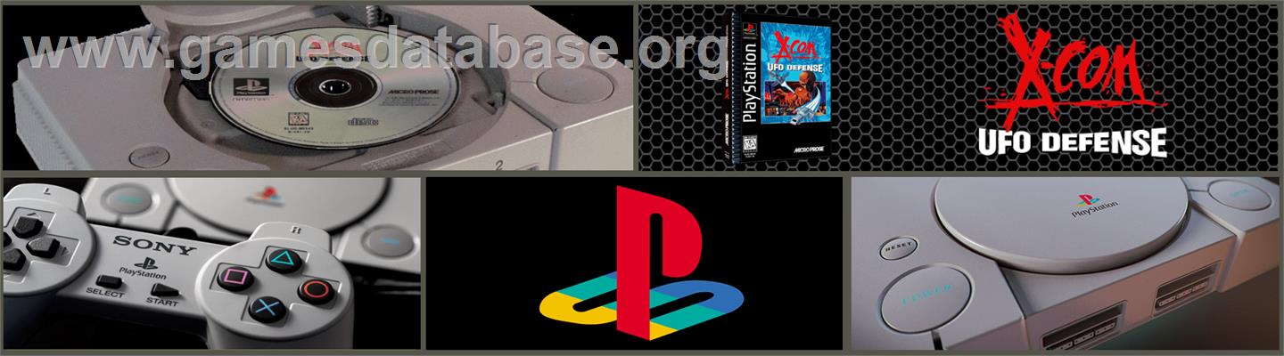 X-COM: UFO Defense - Sony Playstation - Artwork - Marquee