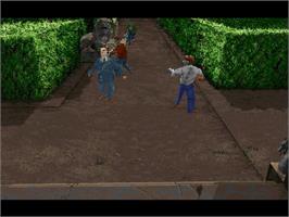 In game image of Alone in the Dark 2 on the Sony Playstation.