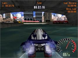 In game image of Aqua Gt on the Sony Playstation.