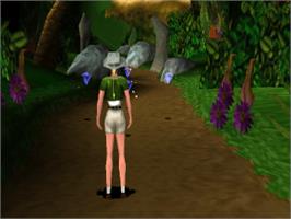 In game image of Barbie Explorer on the Sony Playstation.