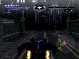 In game image of Batman & Robin on the Sony Playstation.