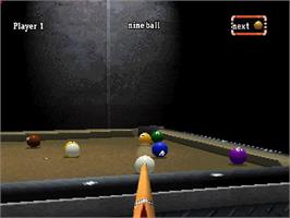 In game image of Billiard 2 (simple 1500 Series), The on the Sony Playstation.