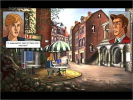 In game image of Broken Sword 2 - The Smoking Mirror on the Sony Playstation.
