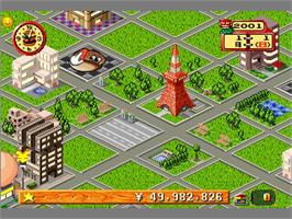 In game image of Burger Burger - Hamburger Simulation on the Sony Playstation.
