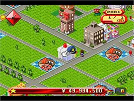 In game image of Burger Burger 2 on the Sony Playstation.
