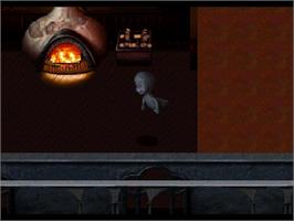 In game image of Casper on the Sony Playstation.