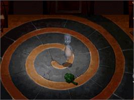 In game image of Casper on the Sony Playstation.