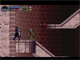 In game image of Castlevania: Symphony of the Night on the Sony Playstation.