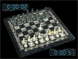 In game image of Chess on the Sony Playstation.