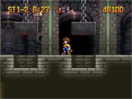 In game image of Chippoke Ralph No Daibouken - The Adventure Of Little Ralph on the Sony Playstation.
