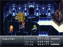 In game image of Chrono Trigger on the Sony Playstation.