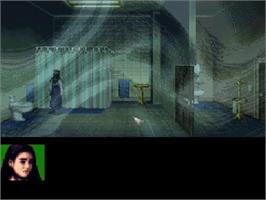 In game image of Clock Tower - The First Fear on the Sony Playstation.