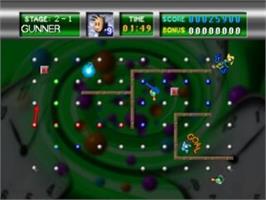 In game image of Clockwerx on the Sony Playstation.
