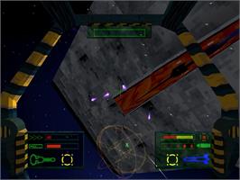 In game image of Colony Wars - Vengeance on the Sony Playstation.
