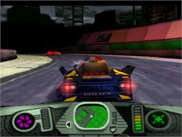 In game image of Crime Killer on the Sony Playstation.