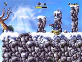 In game image of Ct Special Forces on the Sony Playstation.