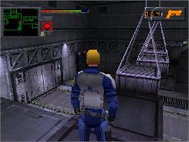 In game image of Cybernetic Empire on the Sony Playstation.