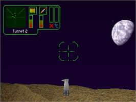 In game image of Defcon 5 on the Sony Playstation.
