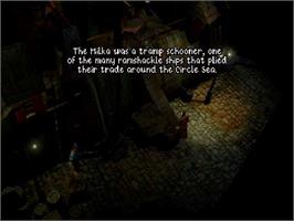 In game image of Discworld Noir on the Sony Playstation.