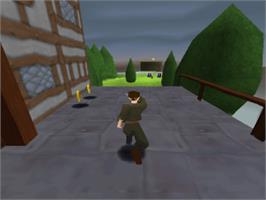 In game image of Disney's Treasure Planet on the Sony Playstation.