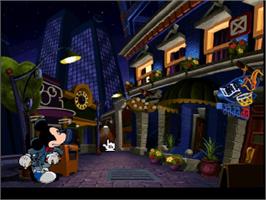 In game image of Disney Learning - Mickey on the Sony Playstation.