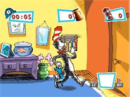 In game image of Dr Seuss - The Cat In The Hat on the Sony Playstation.