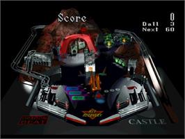 In game image of Dragon Beat - Legend Of Pinball on the Sony Playstation.