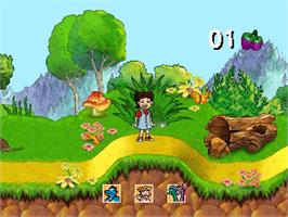 In game image of Dragon Tales - Dragonseek on the Sony Playstation.