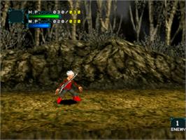 In game image of Dragon Valor on the Sony Playstation.
