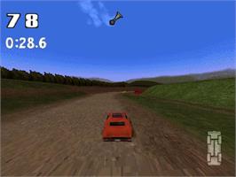 In game image of Dukes Of Hazzard - Racing For Home, The on the Sony Playstation.