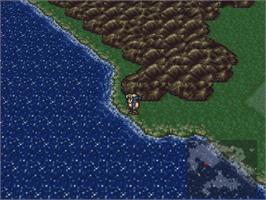 In game image of Final Fantasy 6 on the Sony Playstation.