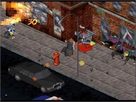 In game image of Firo & Klawd on the Sony Playstation.