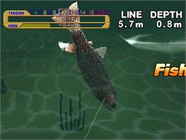 In game image of Fisher's Road on the Sony Playstation.