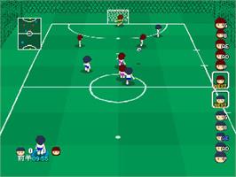 In game image of Futsal (simple 1500 Series), The on the Sony Playstation.