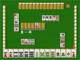 In game image of Hana To Ryuu - Hanafuda, Mahjong on the Sony Playstation.