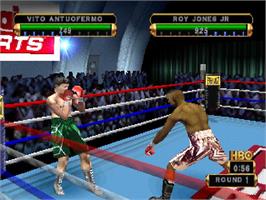 In game image of Hbo Boxing on the Sony Playstation.