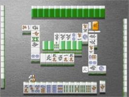 In game image of Honkaku Yonin Uchi Pro Mahjong - Mahjong Ou on the Sony Playstation.