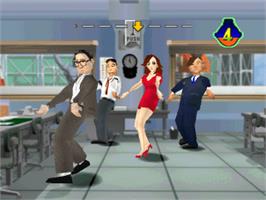 In game image of Incredible Crisis on the Sony Playstation.