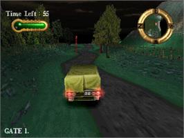 In game image of Jeff Wayne's The War Of The Worlds on the Sony Playstation.
