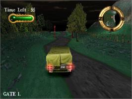 In game image of Jeff Wayne's The War of the Worlds on the Sony Playstation.