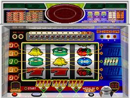 In game image of Jikki Pachi-slot Tettei Kouryaku - Yamasa Collection on the Sony Playstation.