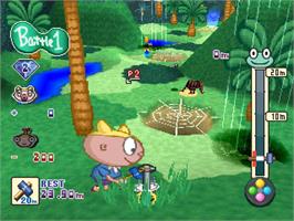 In game image of Kero Kero King on the Sony Playstation.