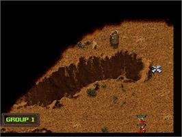 In game image of Kknd - Krossfire on the Sony Playstation.