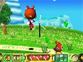 In game image of Klonoa - Door To Phantomile on the Sony Playstation.