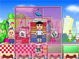 In game image of Kuma No Puutarou on the Sony Playstation.