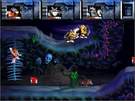 In game image of Lost Vikings 2 - Norse by Norsewest on the Sony Playstation.