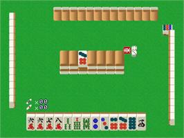 In game image of Mahjong (simple 1500 Series), The on the Sony Playstation.