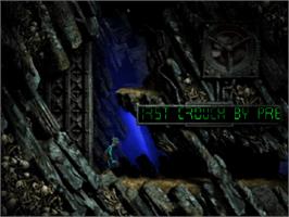 In game image of Oddworld: Abe's Exoddus on the Sony Playstation.