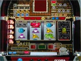 In game image of Pachi-slot Teiou - Maker Suishou Manual 1 - Beat The Dragon 2 on the Sony Playstation.